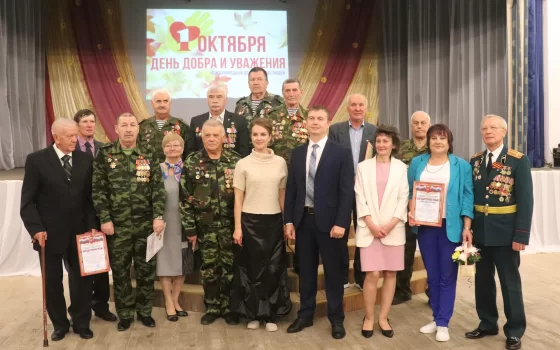 В Гусеве чествовали людей серебряного возраста