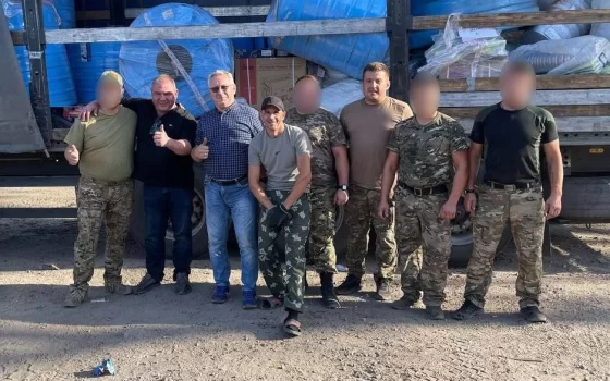 Александр Китаев в очередной раз навестил наших бойцов в зоне СВО