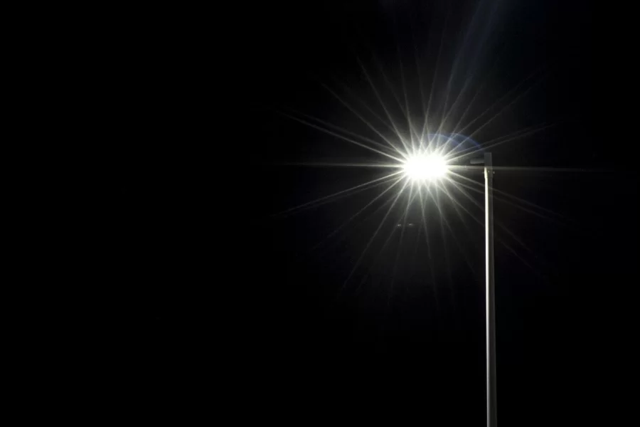 В Майском уличное освещение восстановят до конца недели