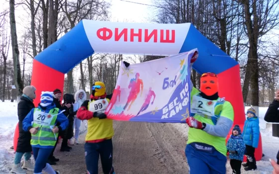 В традиционном легкоатлетическом пробеге из посёлка Ольховатка в Гусев приняли участие 68 спортсменов