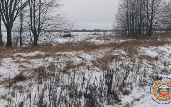 Под Гусевом автомобиль «OMODA» вылетел в кювет, пострадала водитель