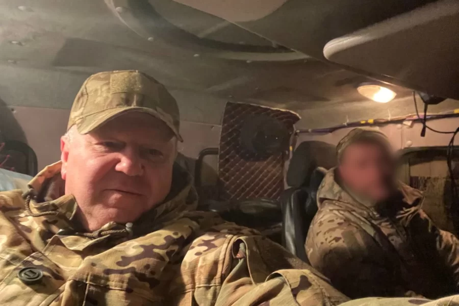 Николай Цуканов доставил очередную помощь нашим бойцам в зону СВО