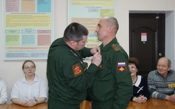 В Гусеве в торжественной обстановке наградили бойцов СВО