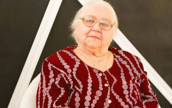 Сегодня столетний юбилей отмечает Гармашева Антонина Михайловна