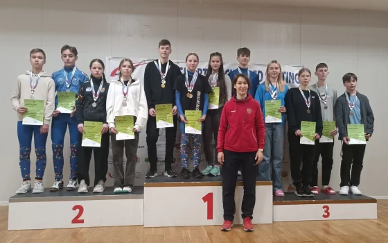 11 медалей взяли гусевские конькобежцы на областных соревнованиях по шорт-треку