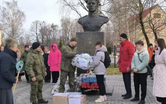Гусевские мастерские передали очередную партию маскировочных сетей нашим бойцам на СВО
