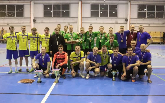 В Гусеве прошёл турнир по мини-футболу на кубок главы Черняховской епархии