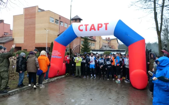 В Гусеве прошел легкоатлетический пробег памяти Героя России Валерия Паламарчука