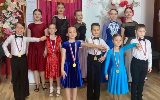 Гусевцы привезли восемь «золотых» медалей с турнира по спортивно-бальным танцам «Инстерданс-2024»