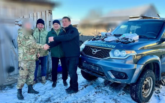 Александр Китаев сопроводил очередную партию груза нашим бойцам в зону СВО