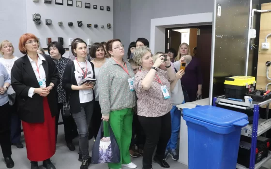 Гусевский Политех и школа №3 принимали гостей из Томска