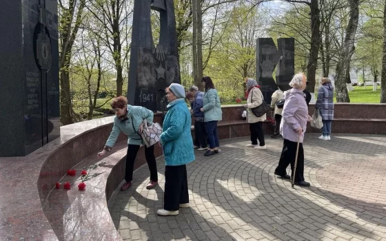 В Гусеве отдали дань памяти погибшим в фашистских концлагерях