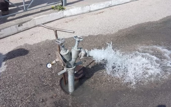 Гусевский водоканал проводит испытания пожарных гидрантов в городе и районе
