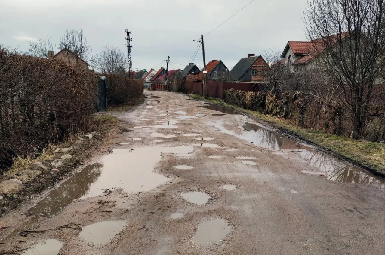 Ямочный ремонт дороги в Гусеве на Луговой проведут в июне