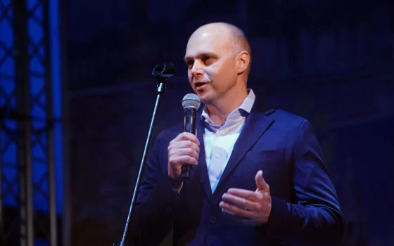Врио губернатора Алексей Беспрозванных посетил Гусев