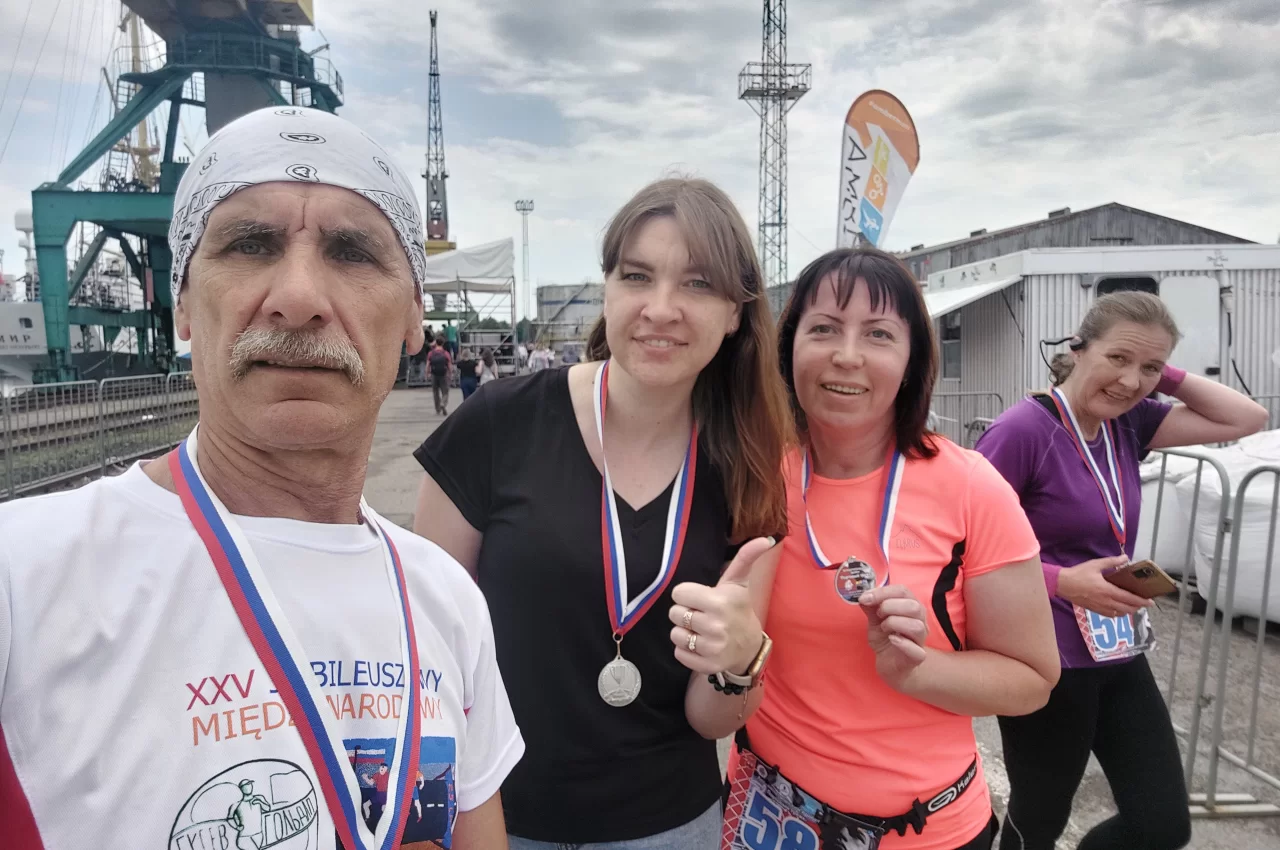 Гусевские бегуны на фестивале «Паруса мира»