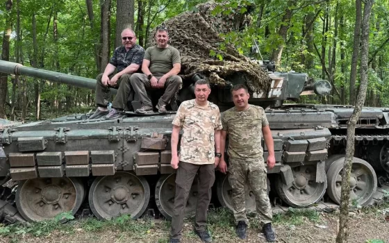 Александр Китаев сопроводил очередную партию груза нашим бойцам на СВО
