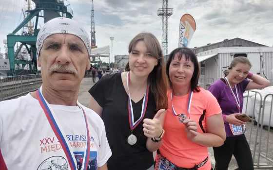 Гусевские бегуны на фестивале «Паруса мира»