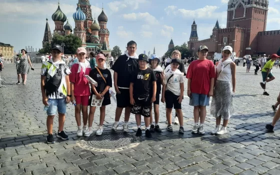 Гусевские школьники приняли участие в программе «Мы — россияне»