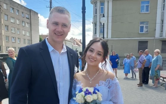 В Гусевском ЗАГСе свои отношения зарегистрировали ещё несколько пар