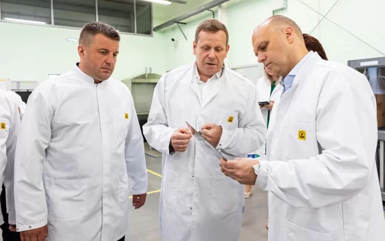 Гусевский производитель микроэлектроники выполняет заказ для крупнейшего чипмейкера страны