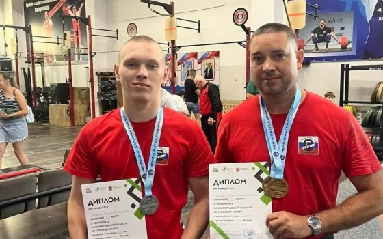 Гусевские гиревики в призах Чемпионата Калининградской области по гиревому спорту