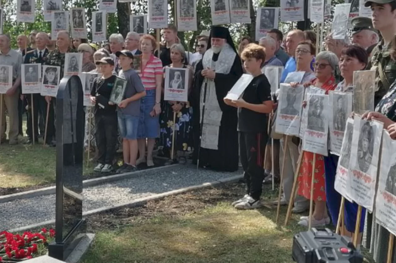 В Гусевском округе прошла акция «Бессмертный полк Российской императорской армии»