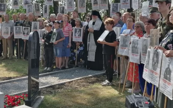 В Гусевском округе прошла акция «Бессмертный полк Российской императорской армии»