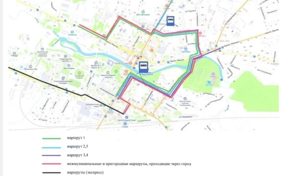 На время фестиваля внесены изменения в маршруты следования городских автобусов