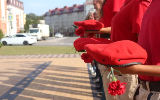 В Гусеве почтили память жертв теракта в Беслане