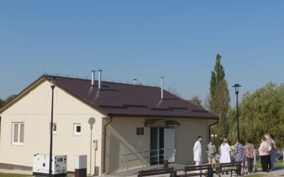 В Ольховатке под Гусевом заработал новый фельдшерско-акушерский пункт