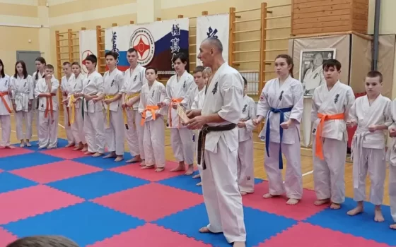 Гусевских каратистов приняли в Альянс «Открытый Киокушин»