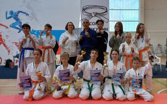 Гусевские каратисты приняли участие в чемпионате «Балтийская волна»