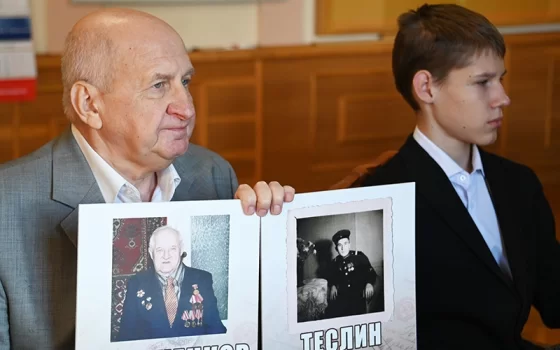 Орден, найденный в Гусевском районе, вернулся к семье героя