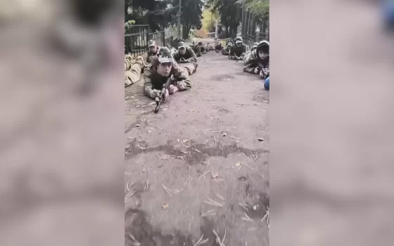Гусевские школьники принимают участие в учебных сборах по военной подготовке