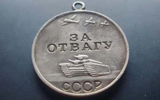 Медаль «За отвагу», принадлежавшая красноармейцу Путыкину, спустя десятилетия вернётся в семью героя