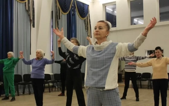 «В здоровом теле — здоровый дух: под таким девизом в ГДК прошла танцевальная зарядка