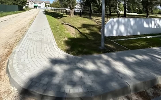 В текущем году вблизи Гусева провели работы по благоустройству территорий в двух посёлках