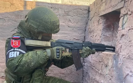 Военная полиция Гусевского гарнизона успешно прошла проверку боеготовности
