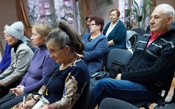 В Гусевской больнице прошла встреча с доктором-эндокринологом Еленой Марченко
