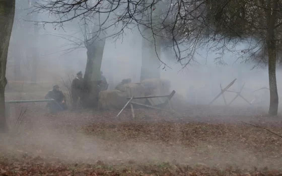 Реконструкторы показали, как проходили бои за Гумбиннен в январе 1945 года