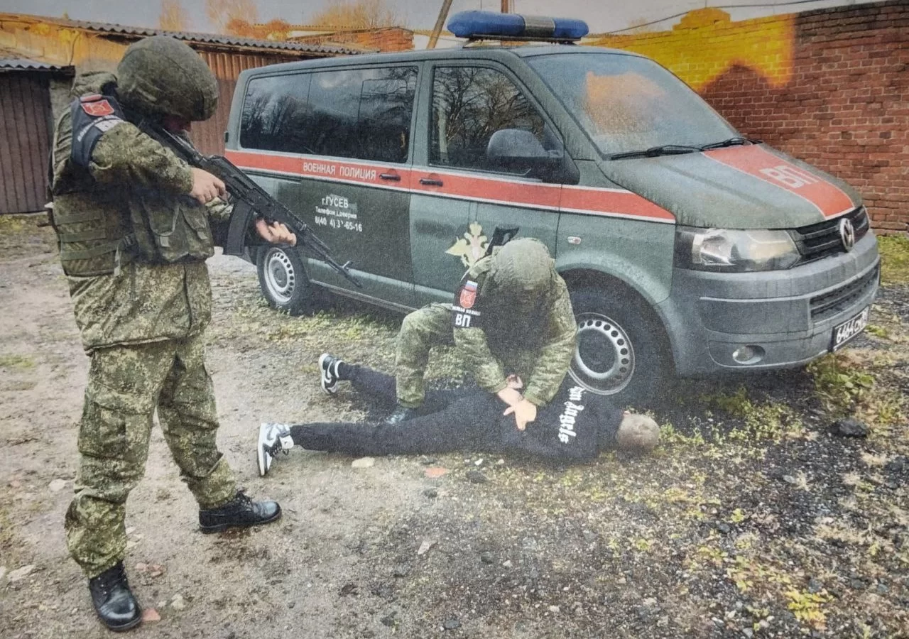 Военная полиция Гусевского гарнизона провела антитеррористические учения