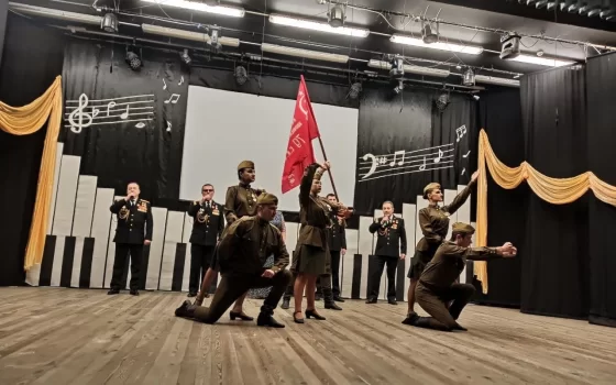 Ансамбль «Пограничник Балтики» подарил праздник студентам техникума