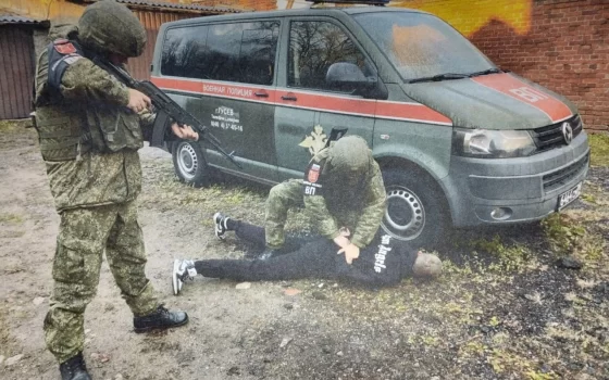 Военная полиция Гусевского гарнизона провела антитеррористические учения