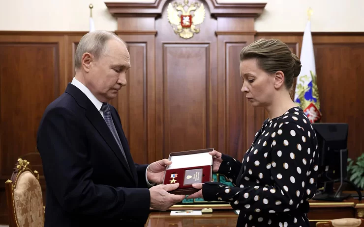 6 марта Президент России Владимир Путин вручил «Золотую Звезду» Ольге Чебнёвой