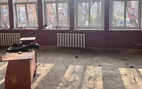 В Центральной библиотеке города Гусева начались ремонтные работы