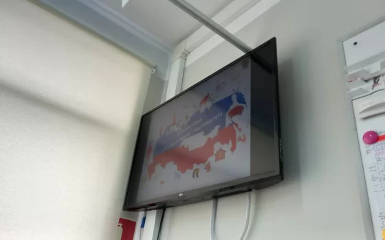 В Гусевской детской библиотеке провели телемост с Крымом