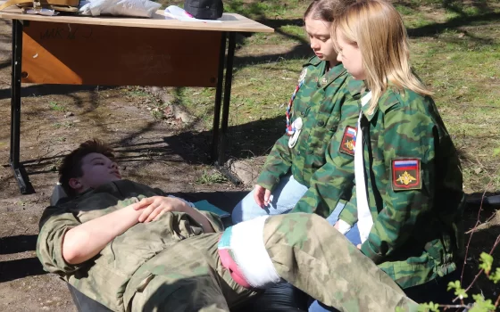 Завершился второй день муниципального этапа военно-патриотической игры «Зарница 2.0»