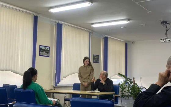 Кадеты и волонтёры обсудили возможность сотрудничества, направленного на развитие патриотизма