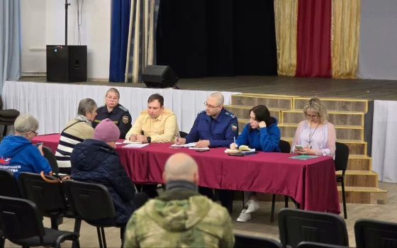 Гусевский прокурор провел личный прием участников СВО и членов их семей